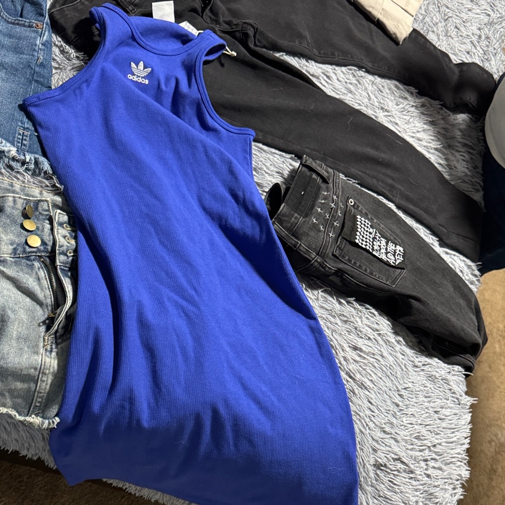 Adidas Royal Blue Sleeveless Dress